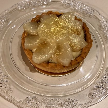 Tartelette aux poires.