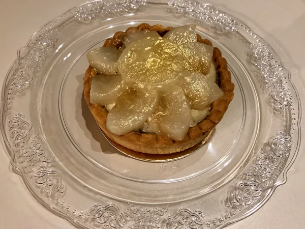 Tartelette aux poires.