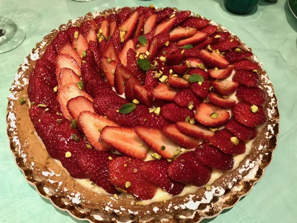 Tarte aux fraises